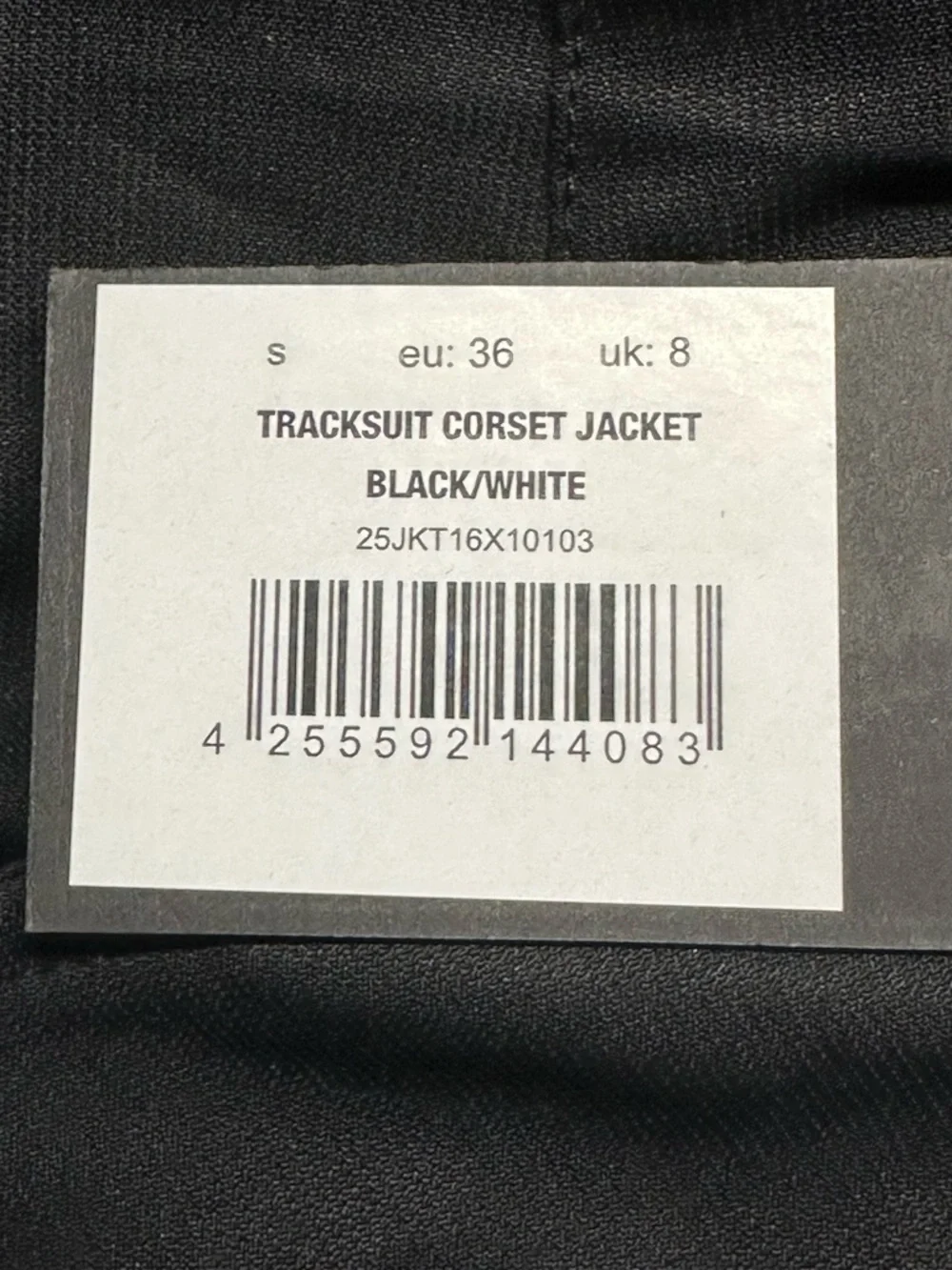 Namilia Women’s  Tracksuit Corsett Jacket Size Small   NEW W/ TAGS  RARE - Picture 12 of 13